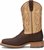 Side view of Double H Boot Mens 11 Inch Steel Toe Bison Roper